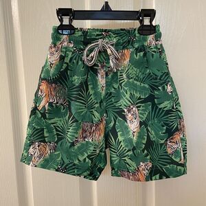 Lola + The Boys Tiger Swim Shorts Trunks Boys Size 2